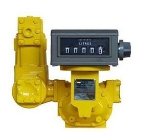 Diesel fuel flow meter with strainer & air eliminator