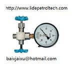 3-way needle valve for manometer,gauge valve,instrument valve